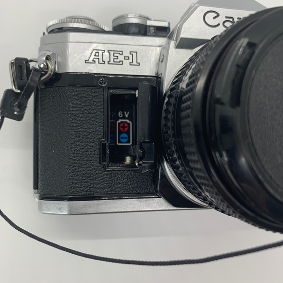 Canon AE-1 35mm Film Camera with Canon 50mm f/1.8 FD Lens (Film Tested) - Picture 10 of 14